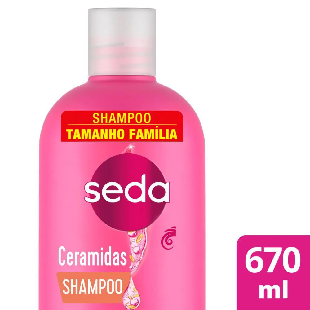 Shampoo Seda Cocriações Ceramidas Brilho 670ml