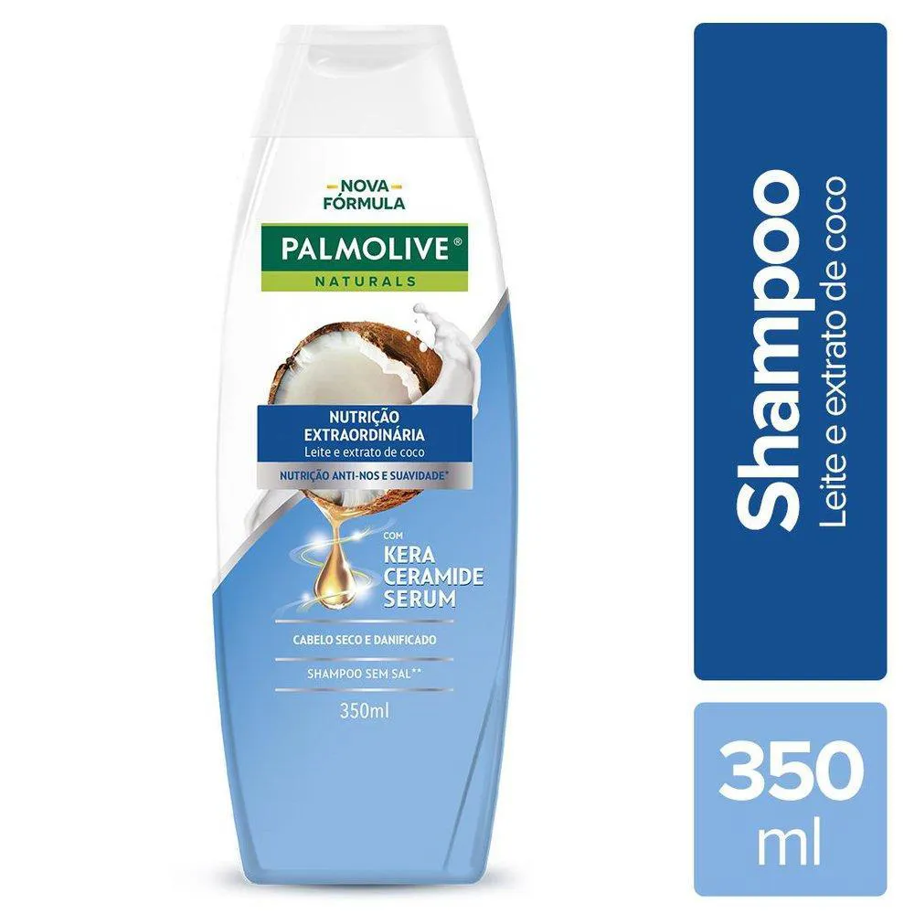 SHAMPOO PALMOLIVE NATURALS MACIEZ PROLONGADA 350ML