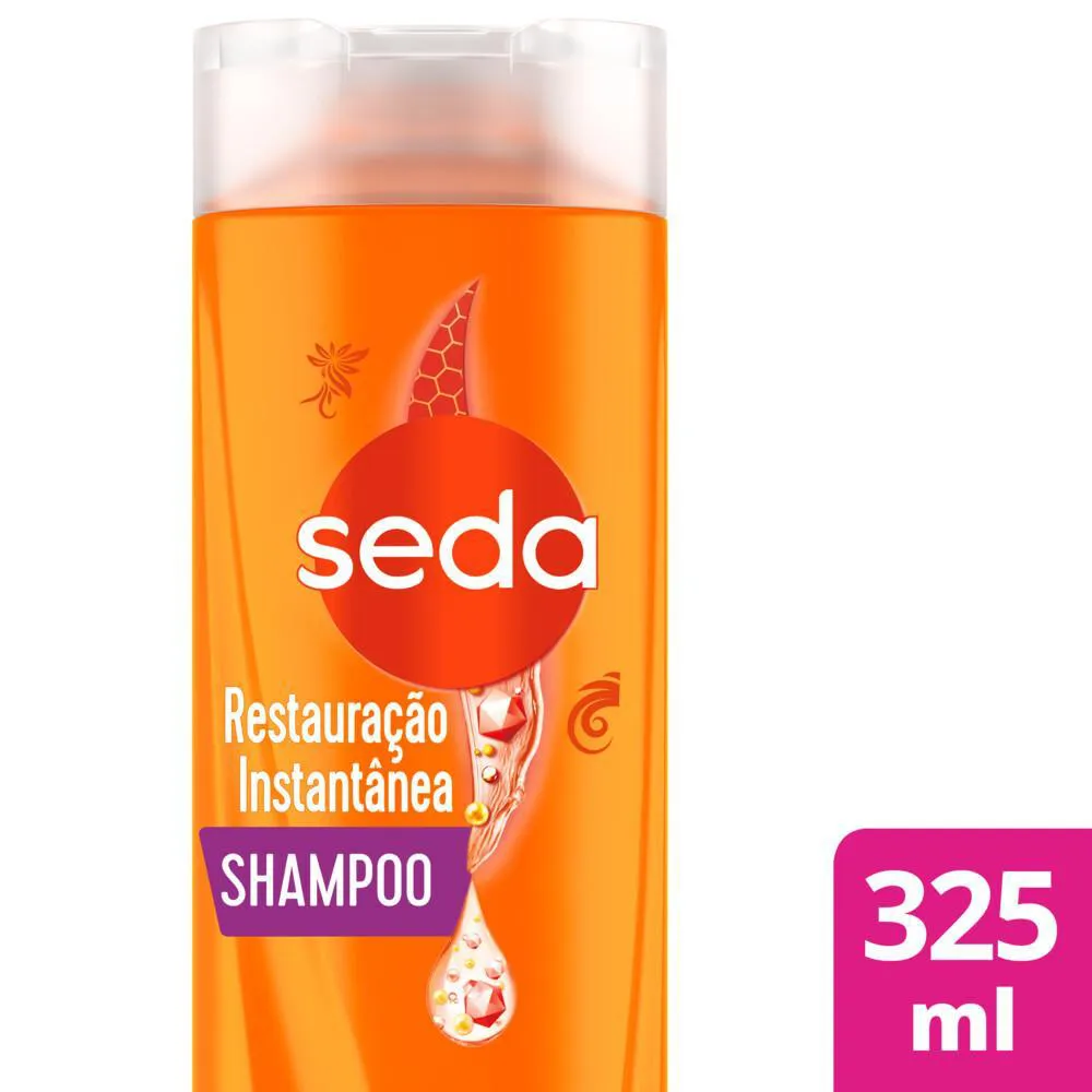 Shampoo Seda Cocriações Restauração Instantânea 325ml