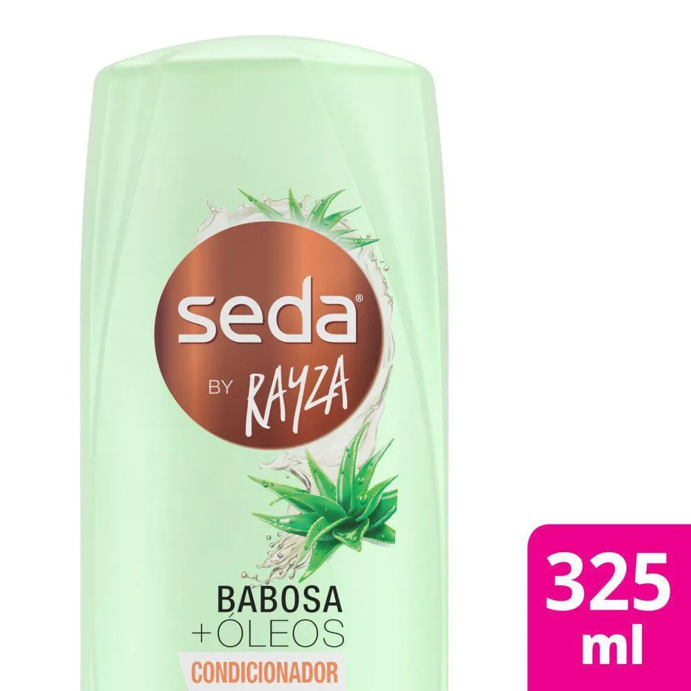 CONDICIONADOR SEDA BY RAYZA BABOSA E ÓLEOS 325ML