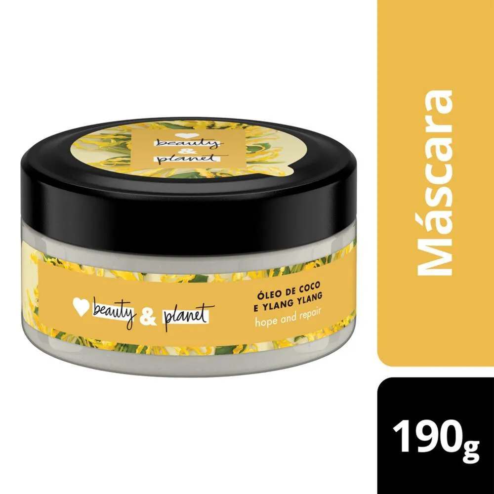 MáSCARA DE TRATAMENTO LOVE BEAUTY & PLANET HOPE AND REPAIR 190G