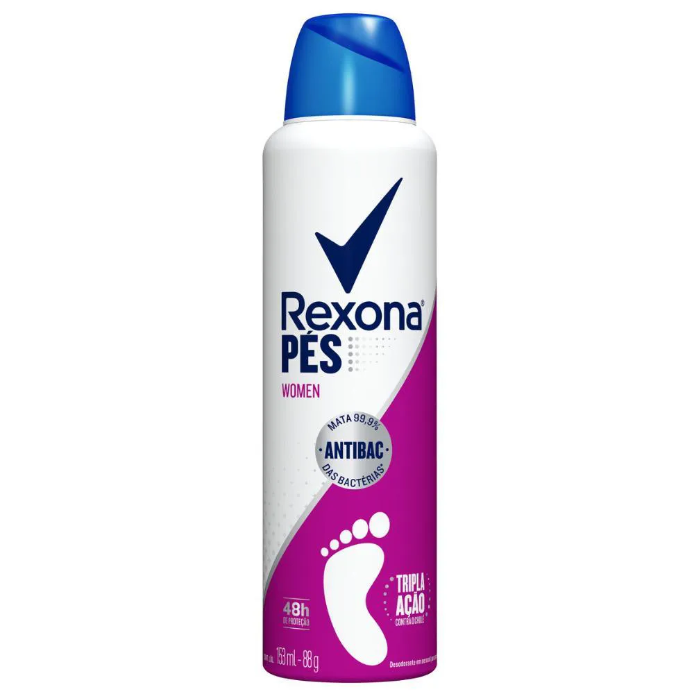 DESODORANTE AEROSSOL PARA OS PéS REXONA WOMEN 153ML