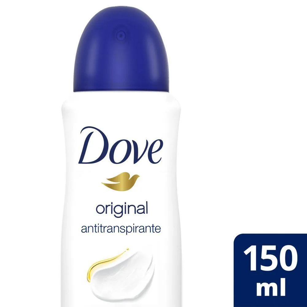 Desodorante Antitranspirante Aerossol Dove Original 150ml