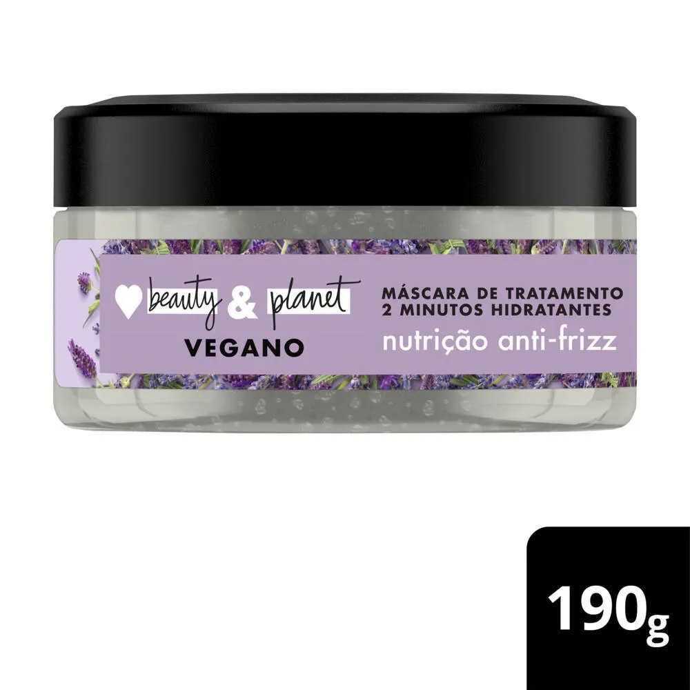 Máscara de Tratamento Love Beauty & Planet Nutrição Anti-Frizz 190g