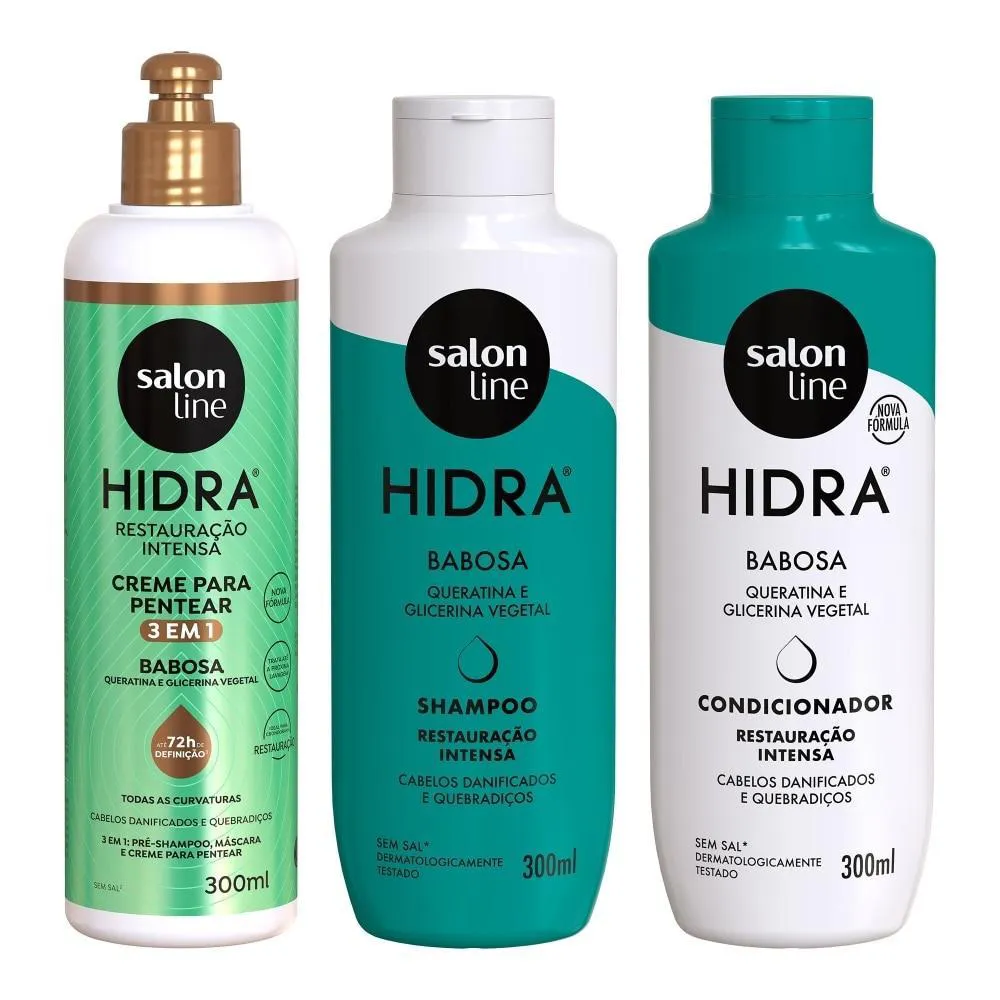 KIT RESTAURAçãO INTENSA COM HIDRA BABOSA