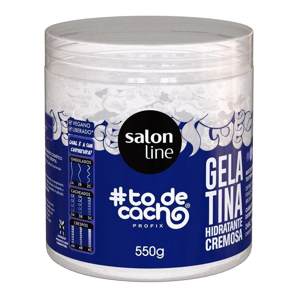 GELATINA #TODECACHO HIDRATANTE CREMOSA 550G