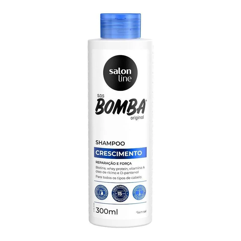 Shampoo Salon Line S.O.S Bomba Original 300ml
