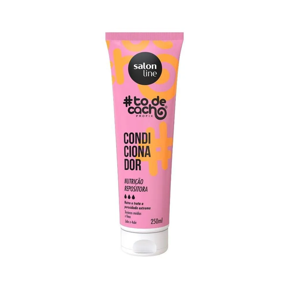 Condicionador Vegano #todecacho Nutrição Repositora 250ml