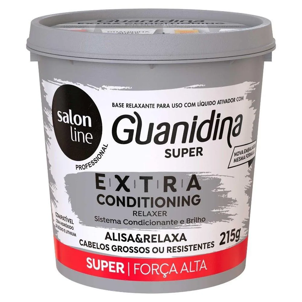 GUANIDINA EXTRA CONDITIONING RELAXER ALISA E RELAXA SALON LINE 215GR