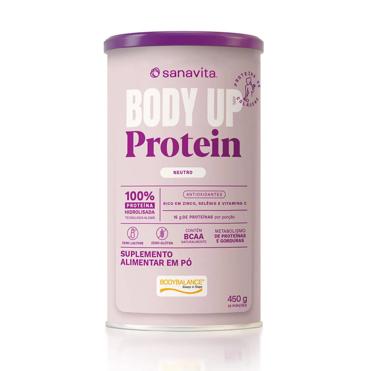 Suplemento 	Sanavita Body Up Sabor Neutro 450g