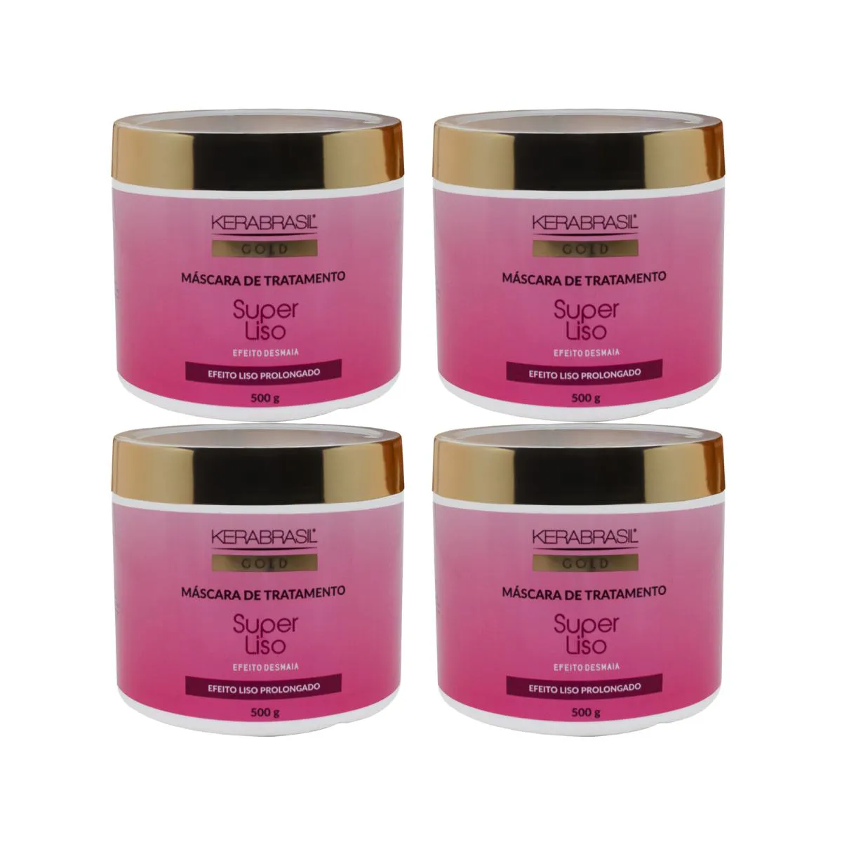 KIT C4 MáSCARA DE TRATAMENTO SUPER LISO 500G – KERABRASIL
