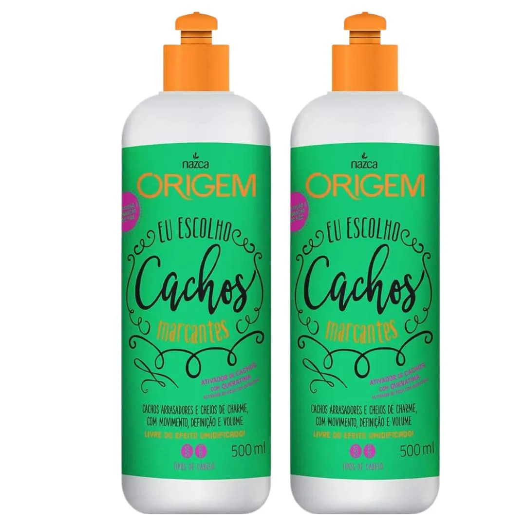 KIT C2 ATIVADOR DE CACHOS CACHOS MARCANTES 500ML – ORIGEM