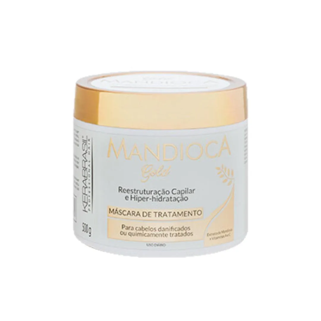 CR TRAT KERABRASIL 500G MANDIOCA GOLD