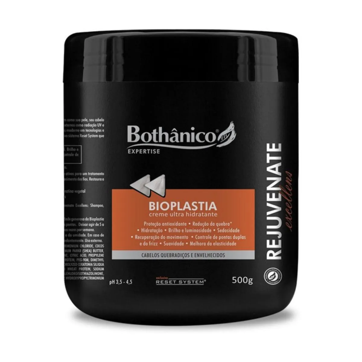 MáSCARA CAPILAR BIOPLASTIA REJUVENATE 500G- BOTHâNICO