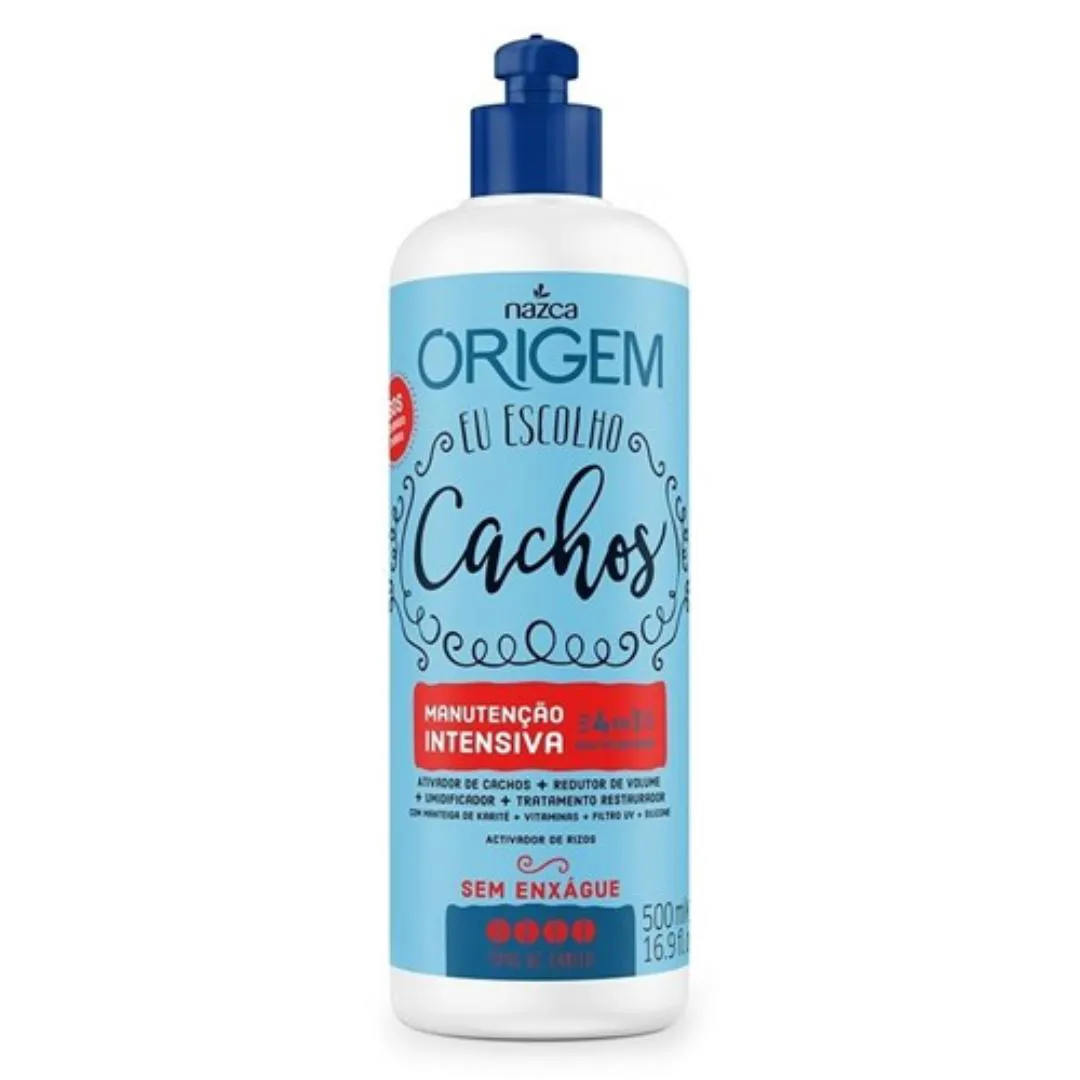 ATIVADOR DE CACHOS MANUTENçãO INTENSIVA 4 EM1 500ML – ORIGEM