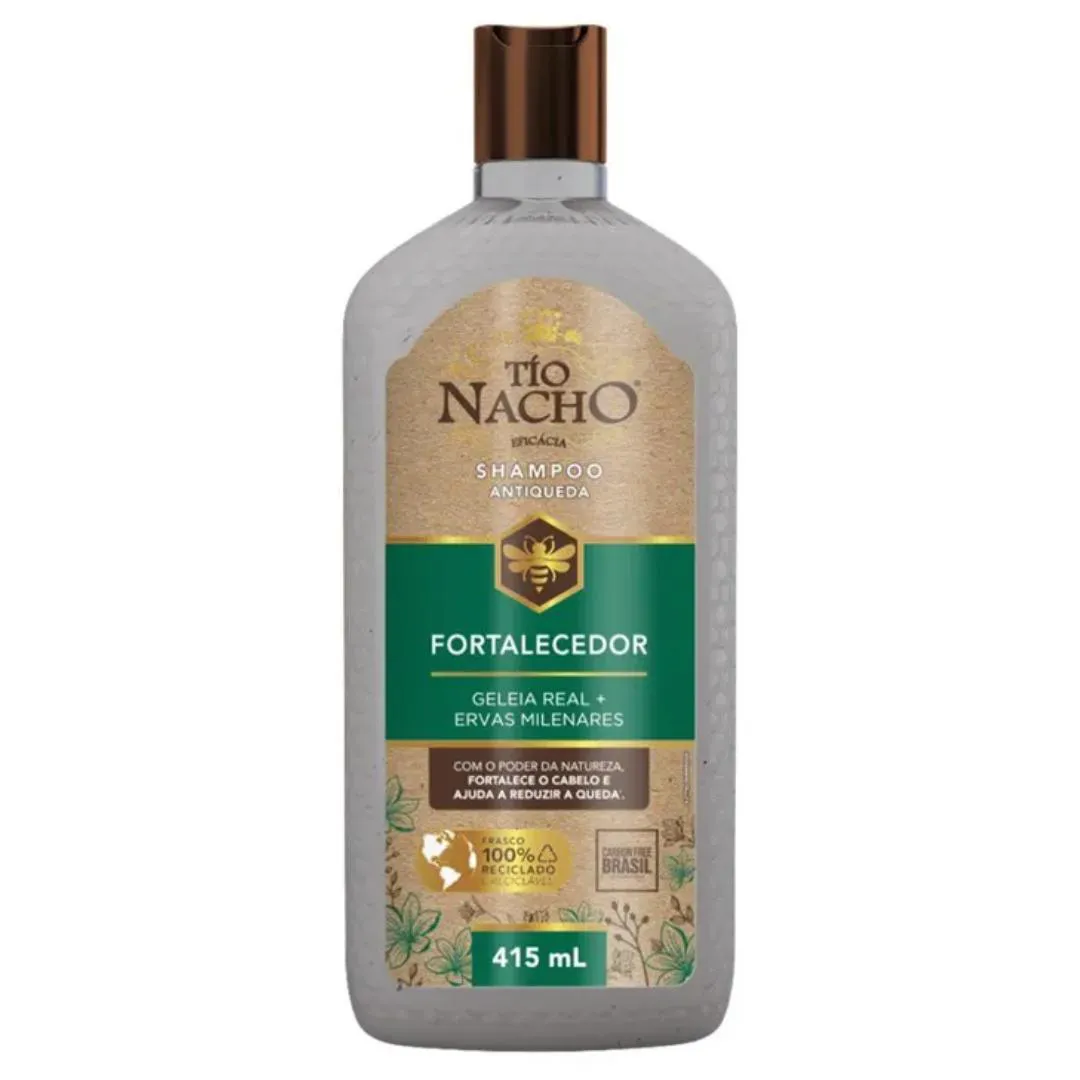 KIT COM 2 SHAMPOO ANTIQUEDA FORTALECEDOR 415ML – TíO NACHO KIT COM 2 SHAMPOO ANTIQUEDA FORTALECEDOR 415ML – TíO NACHO