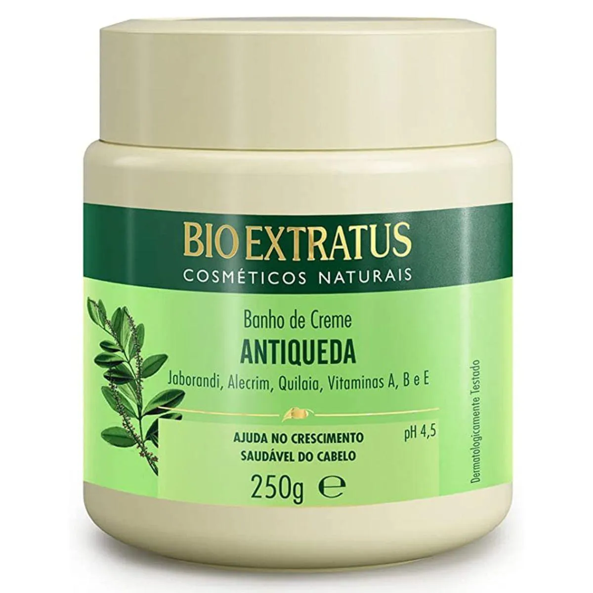 MáSCARA ANTIQUEDA FORTALECEDORA JABORANDI 250G BIO EXTRATUS