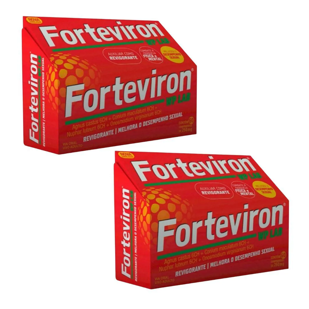 KIT C2 SUPLEMENTO FORTEVIRON 60 CPR - WALDEMIRO PEREIRA