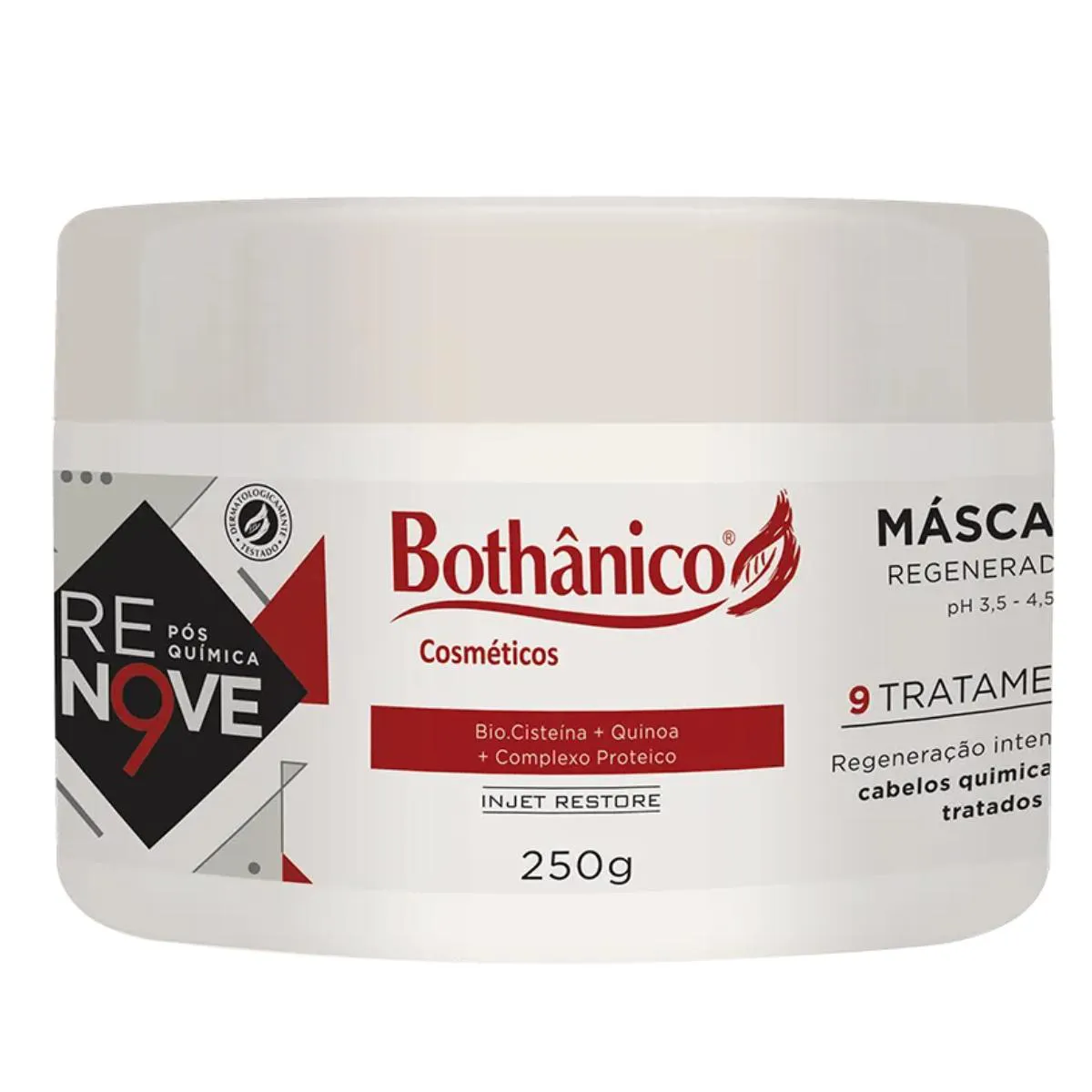 MáSCARA CAPILAR REGENERAçãO PóS QUíMICA 250G – BOTHâNICO