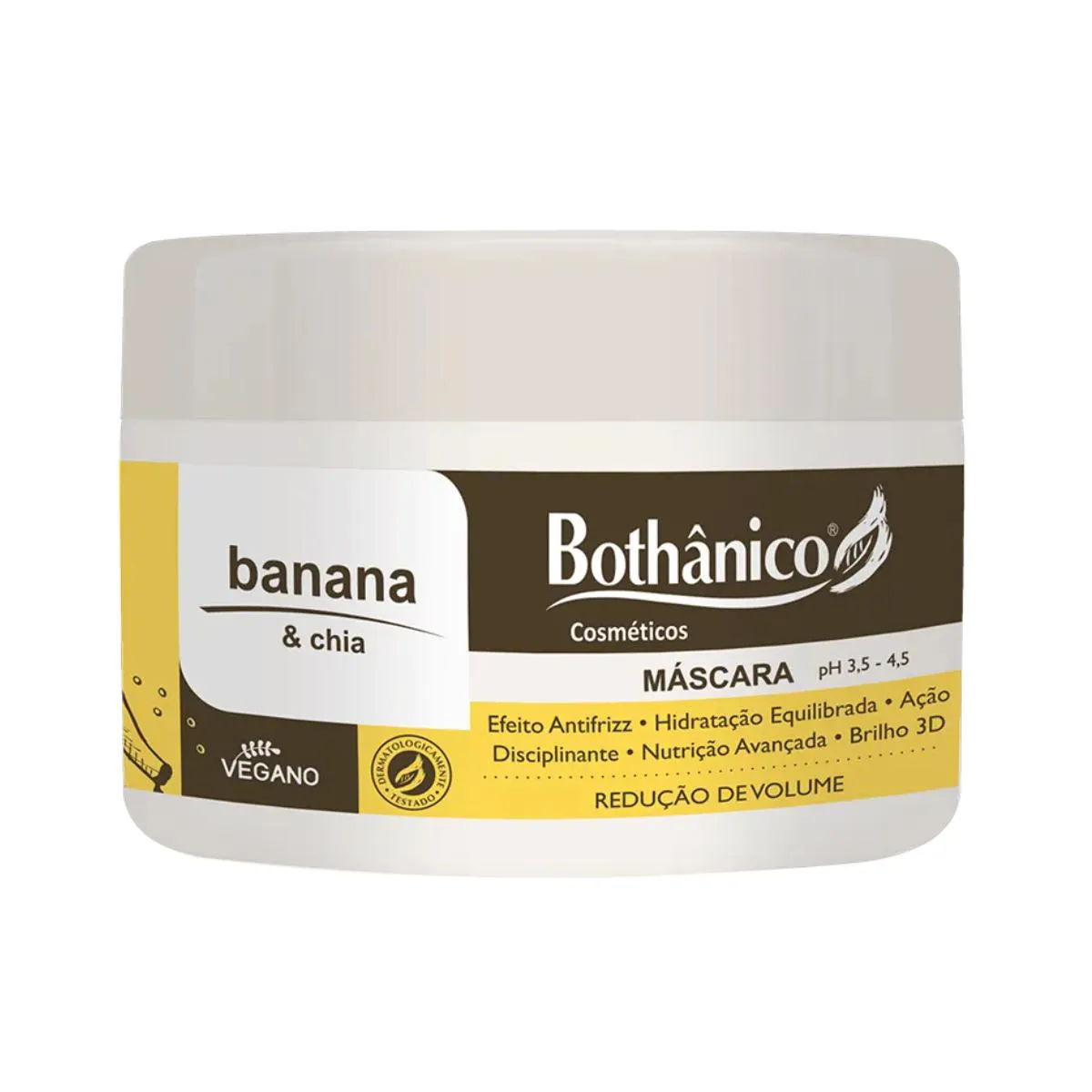 MáSCARA CAPILAR BANANA E CHIA 250G - BOTHâNICO