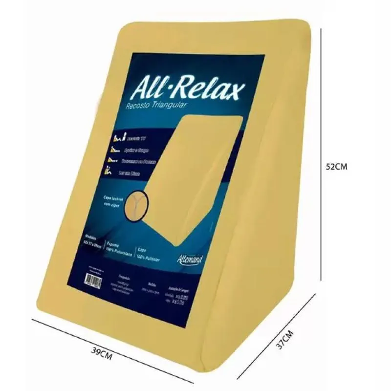 DUOFLEX - ALMOFADA RECOSTO TRIANGULAR ALLRELAX