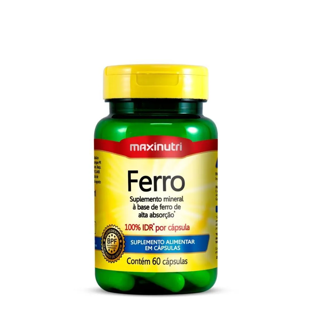 FERRO 100% IDR - 60 CáPS.