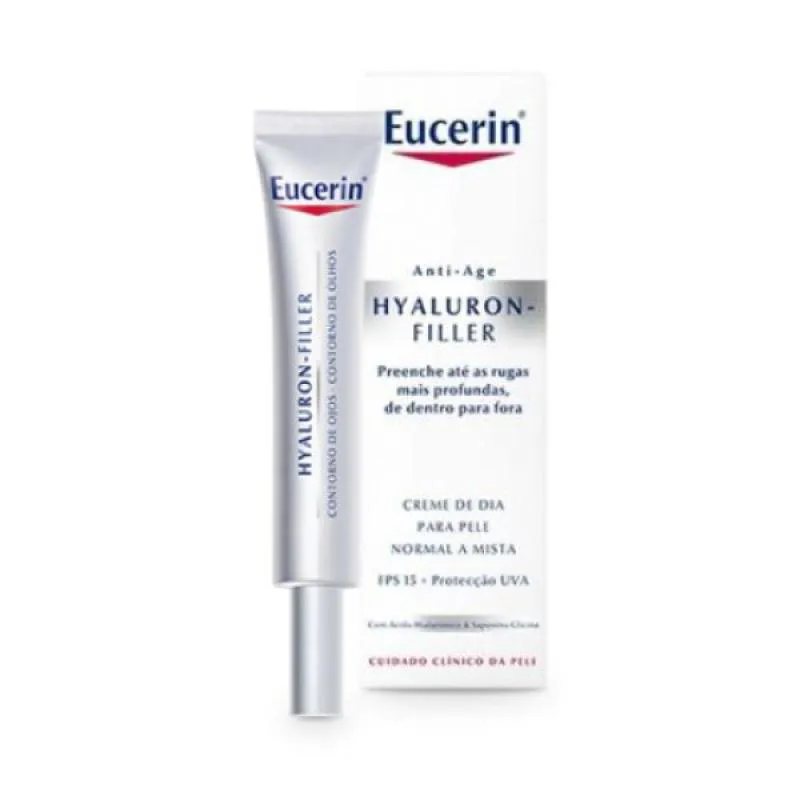 EUCERIN HYALURON FILLER CREME CONTORNO DE OLHOS 15ML