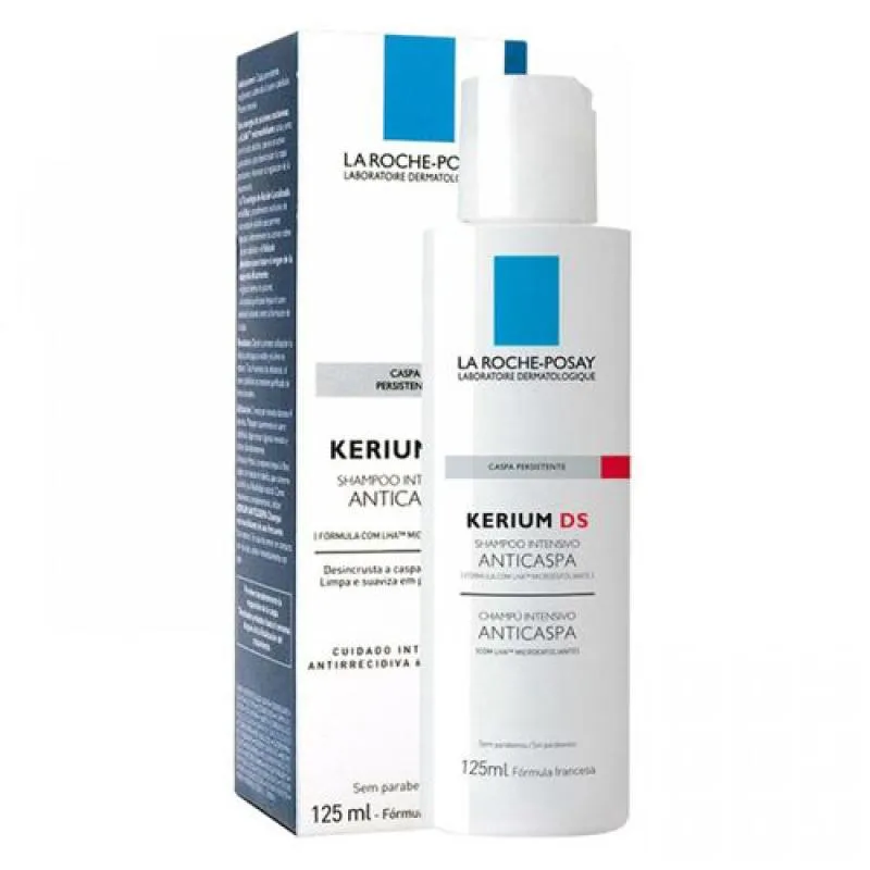 Shampoo Anticaspa La Roche-Posay Kerium DS Prevenção de Caspa 125ml