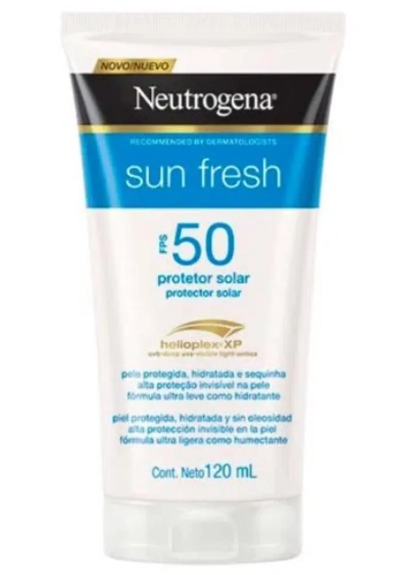 PROTETOR SOLAR NEUTROGENA SUNFRESH FPS50 120ML