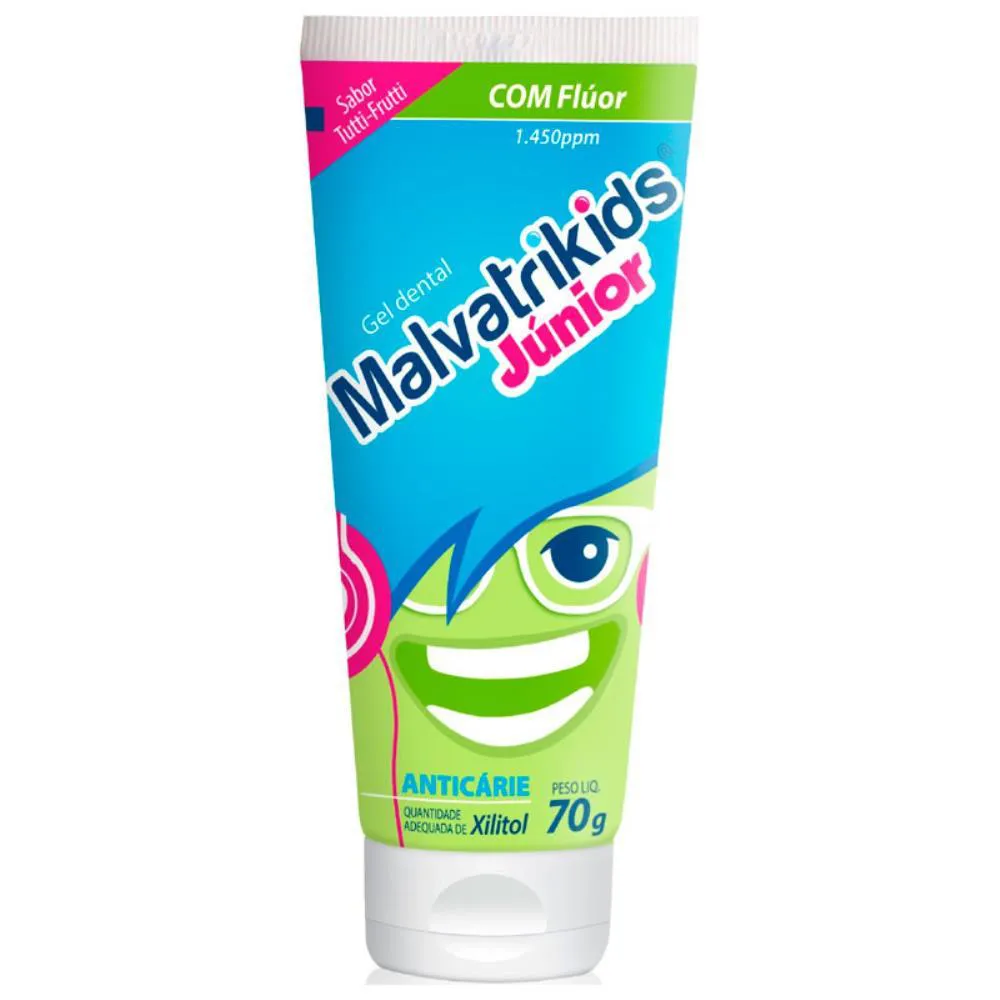 MALVATRIKIDS JúNIOR GEL DENTAL 70G