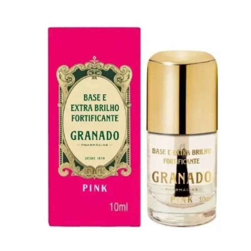 GRANADO PINK BASE E EXTRA BRILHO FORTIFICANTE 10ML