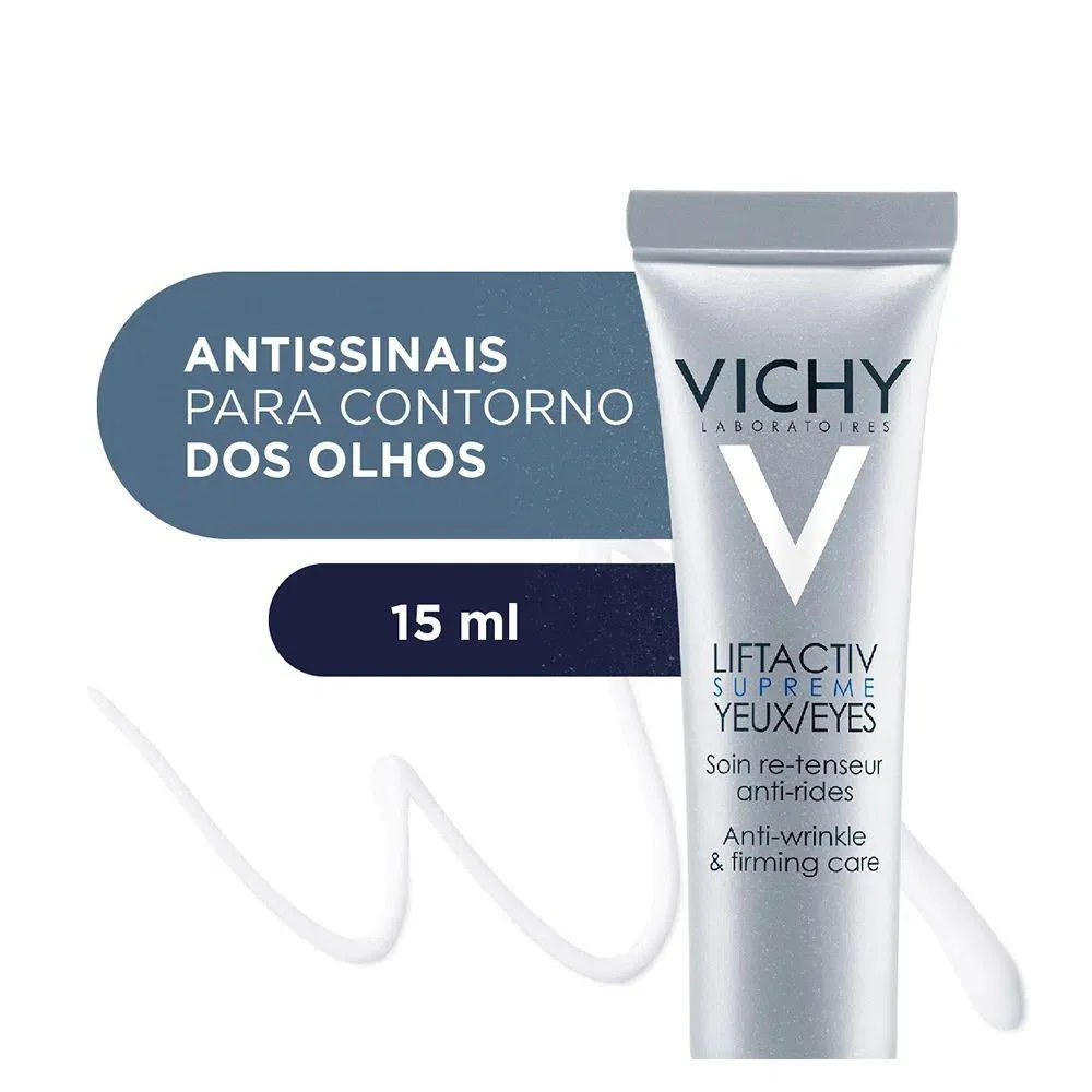 Rejuvenescedor para Contorno dos Olhos Vichy Liftactiv Supreme 15ml