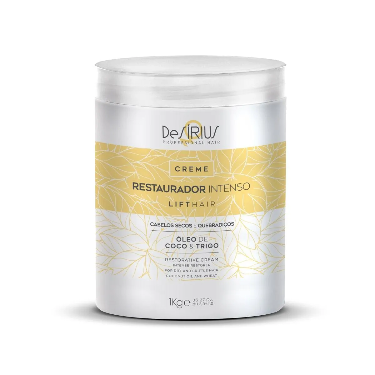 CREME RESTAURADOR INTENSO DE SIRIUS 1KG
