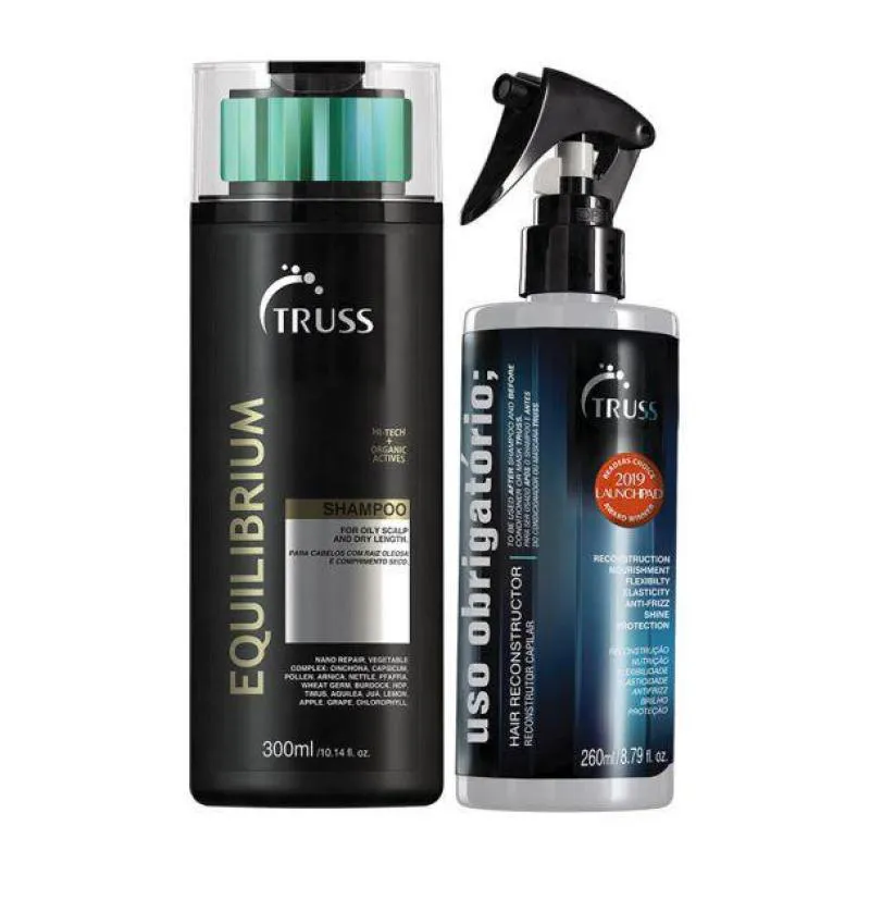 TRUSS SHAMPOO EQUILIBRIUM + USO OBRIGATóRIO