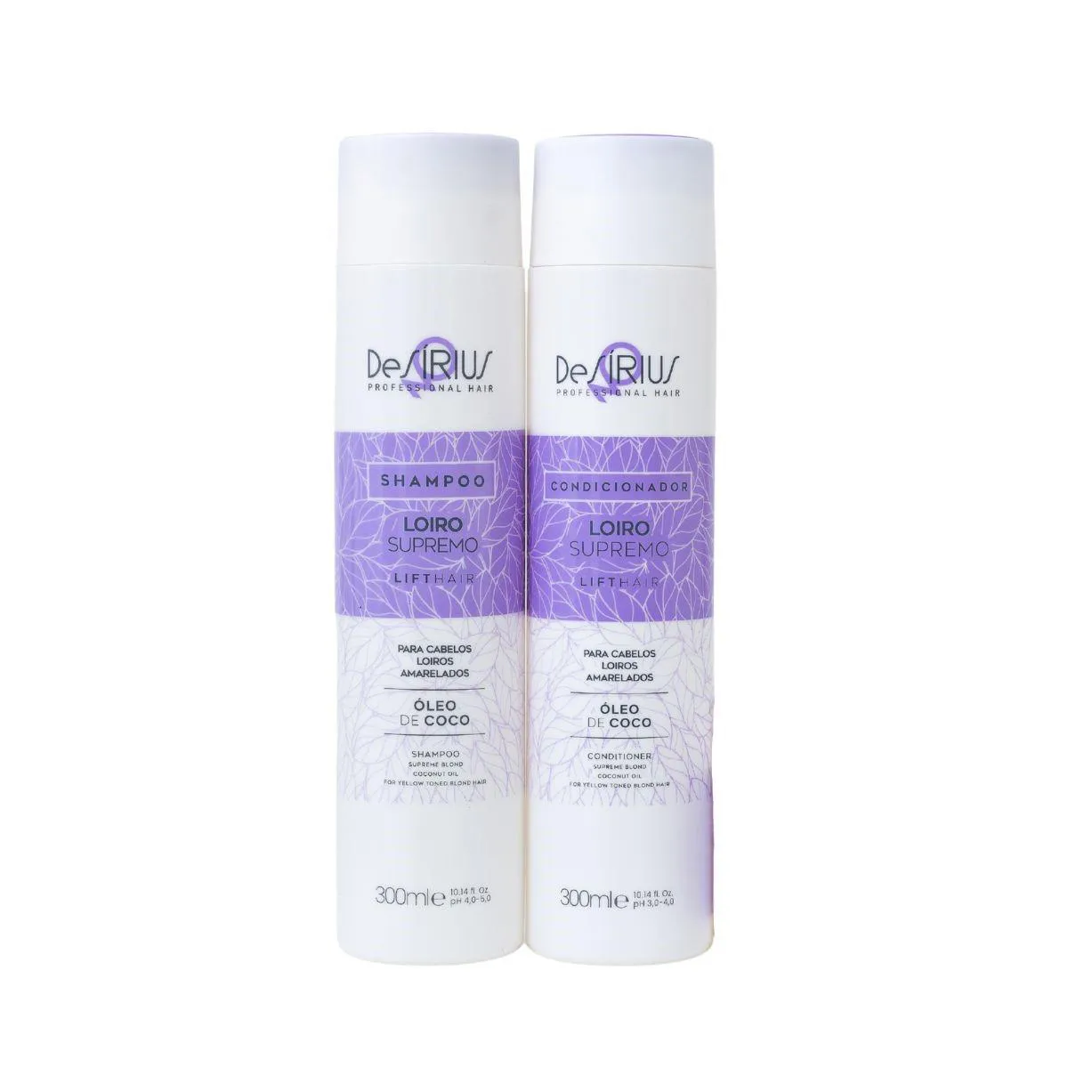 KIT LOIRO SUPREMO DE SIRIUS 300ML (SHAMPOO + CONDICIONADOR)