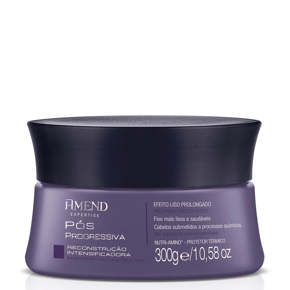 MASCARA RECONSTRUçãO INTENSIFICADORA POS PROGRASSIVA EXPERTISE AMEND 300G