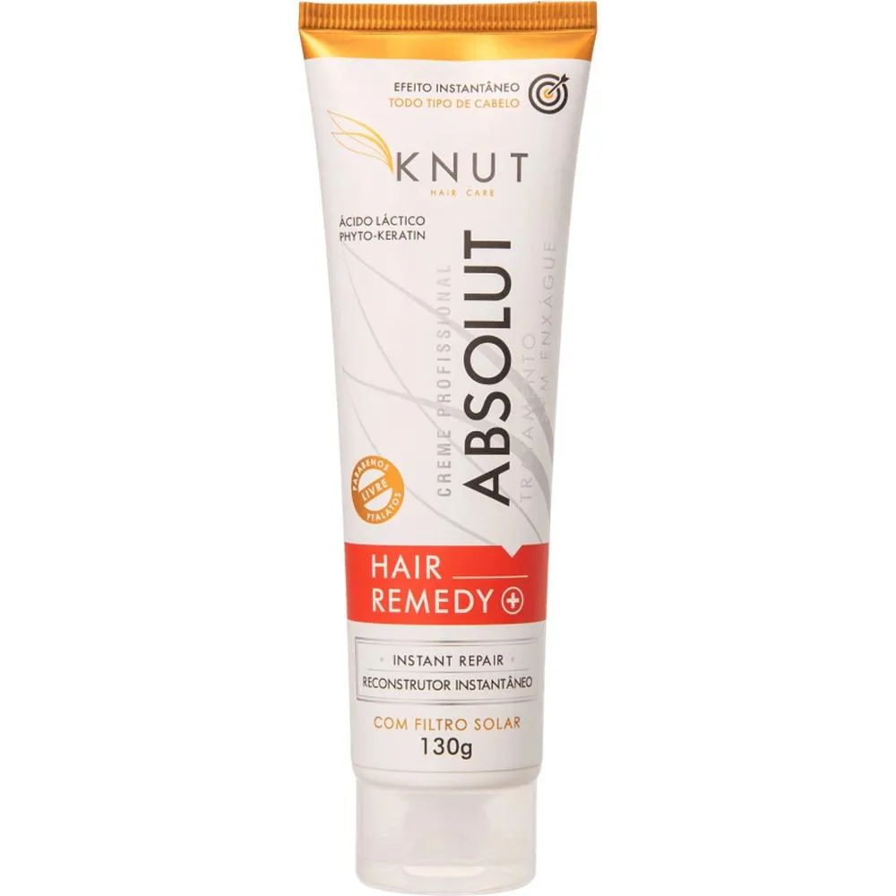 KNUT CREME P/ PENTEAR HAIR REMEDY ABSOLUT 130G