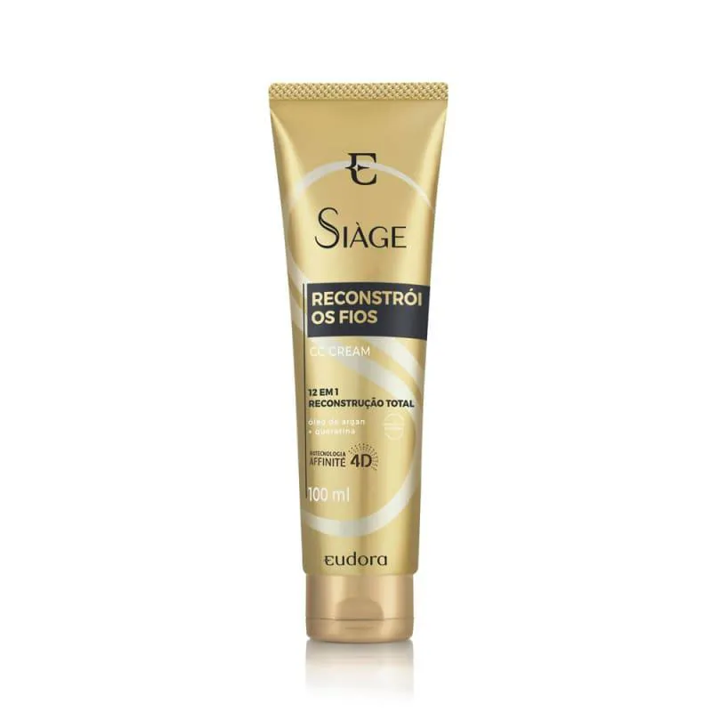CC CREAM SIàGE RECONSTRóI OS FIOS 100ML (NOVA VERSãO)