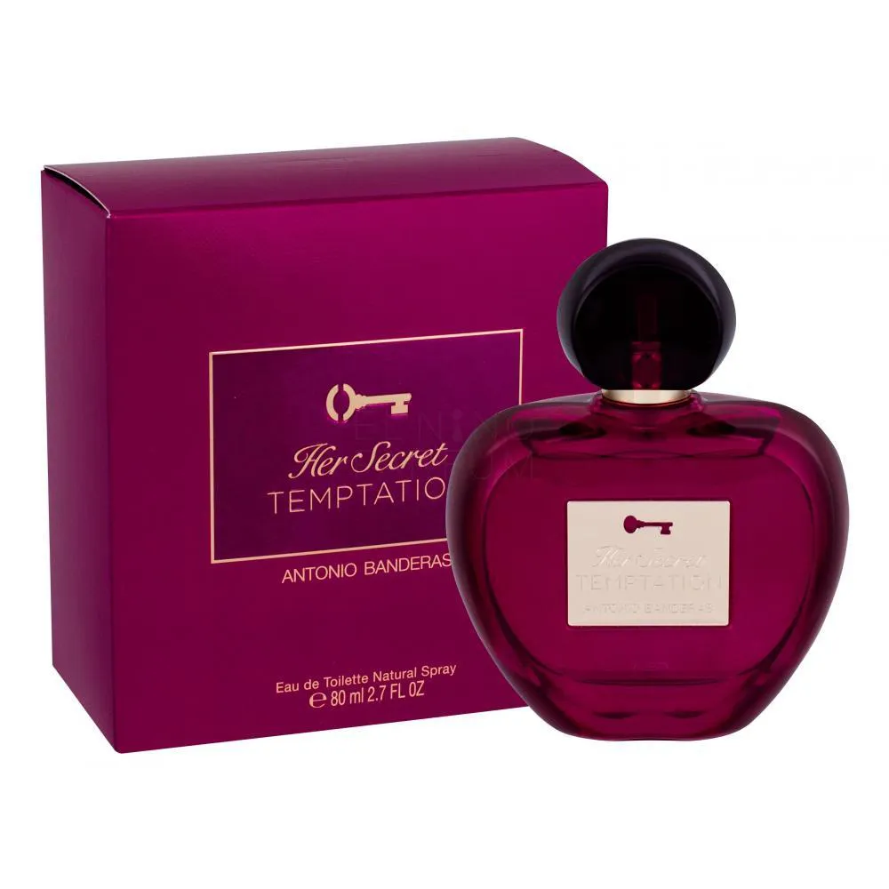 Her Secret Temptation Antonio Banderas Eau de Toilette 80ml - Perfume Feminino