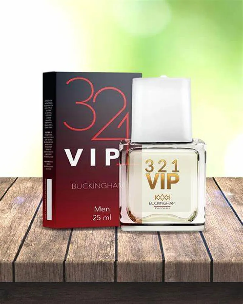 Perfume 321 Vip Men Buckingham Amadeirado Intenso Alta
