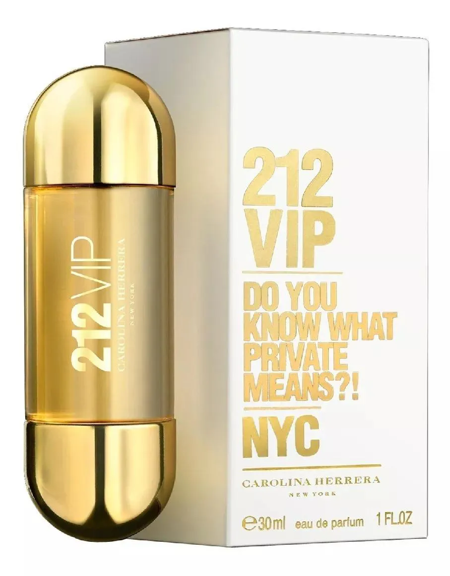 PERFUME 212 VIP CAROLINA HERRERA EDP 30ML