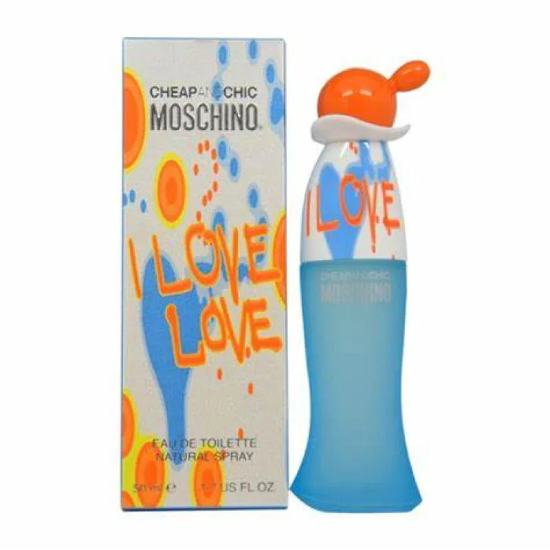 Cheap and Chic I Love Love Moschino Eau de Toilette 50ml - Perfume Feminino