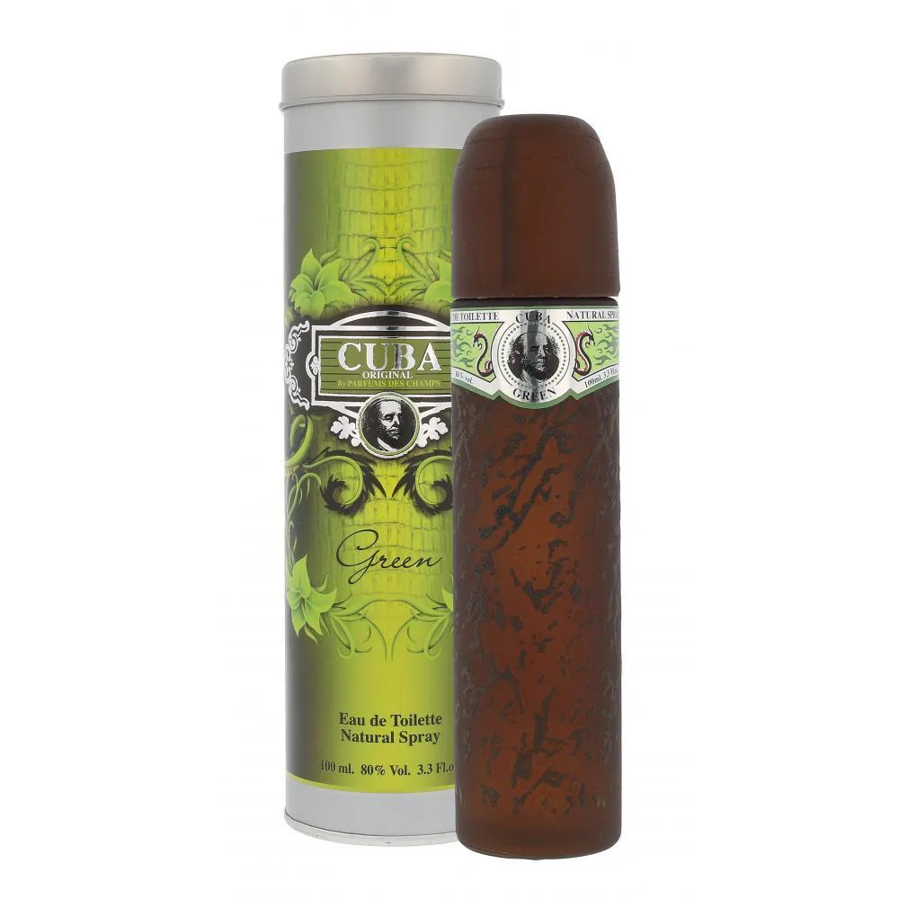 PERFUME CUBA GREEN EAU DE TOILETTE MASCULINO 100ML