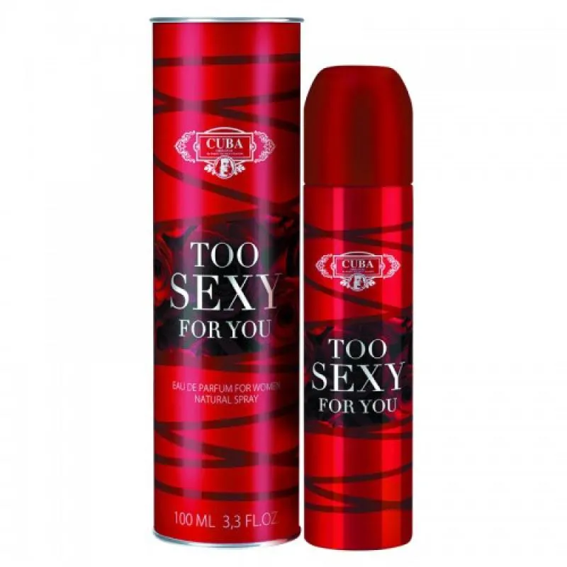 PERFUME CUBA TOO SEXY FOR YOU FOR WOMEN EAU DE PARFUM 100ML