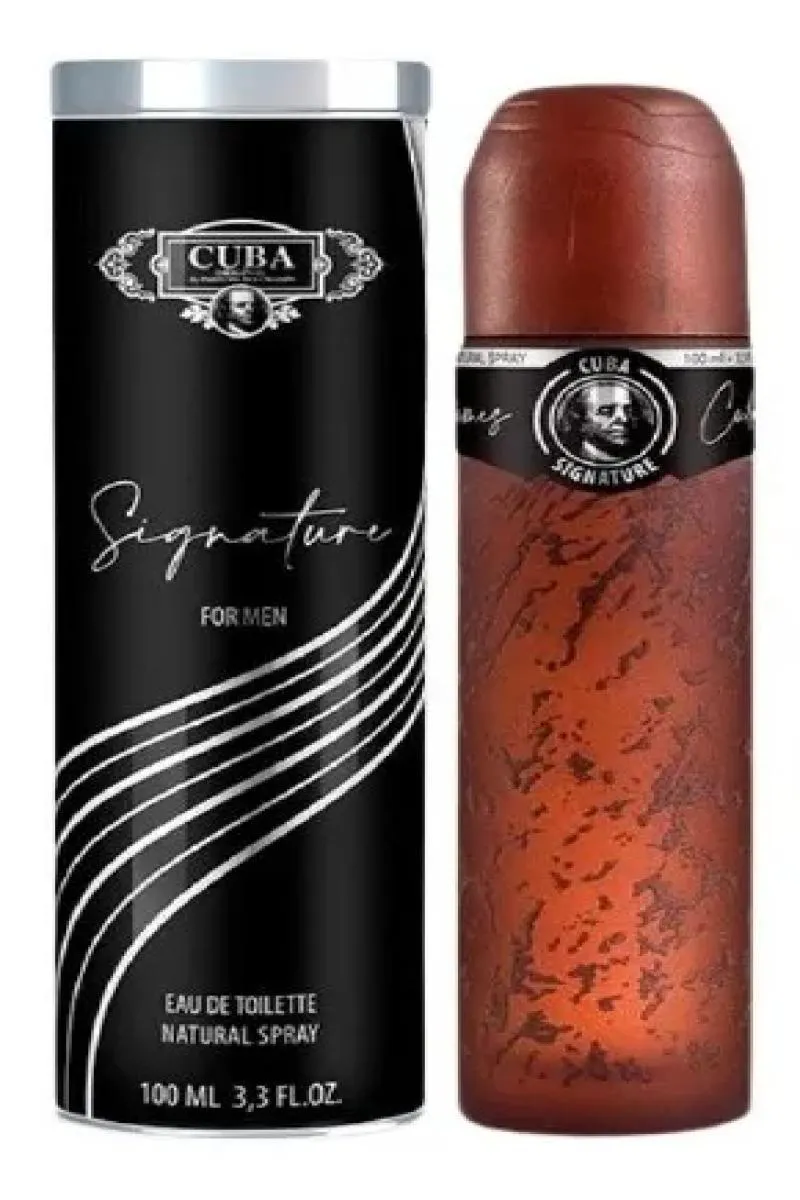 PERFUME CUBA SIGNATURE FOR MEN EAU DE TOILETTE 100ML