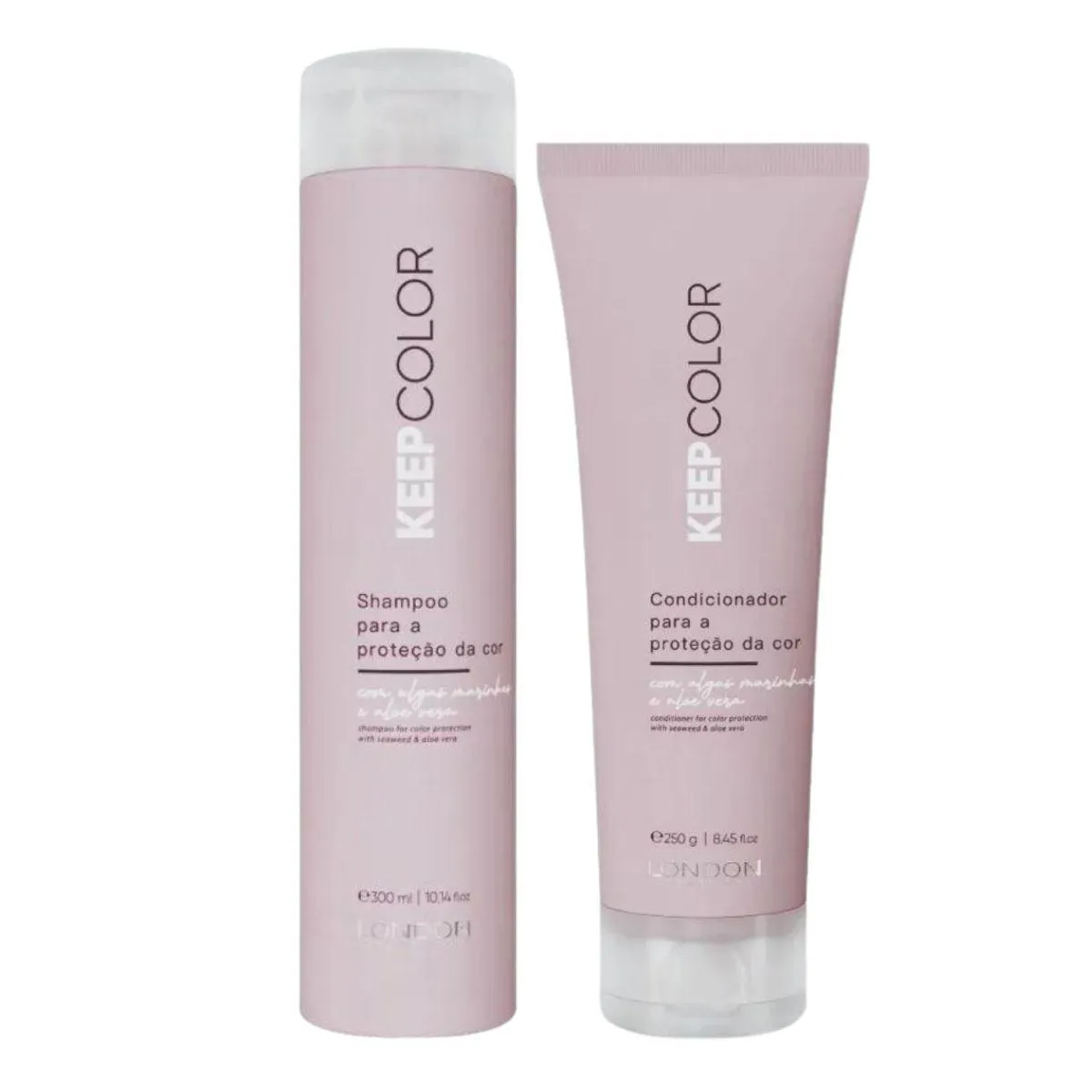 KIT LONDON KEEP COLOR SHAMPOO 300ML + CONDICIONADOR 250ML