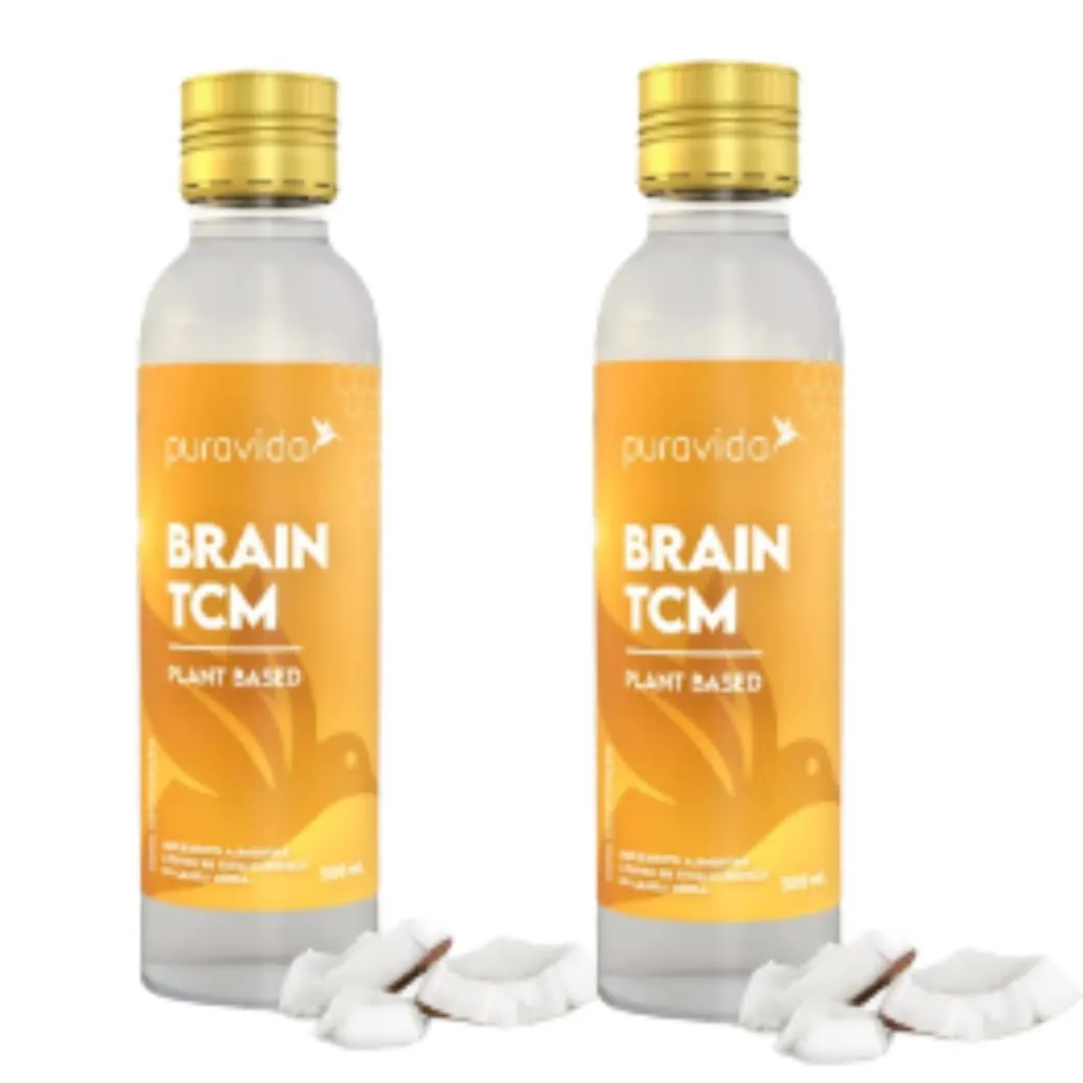 KIT2BRAINTCMLOTUSÓLEODECOCO100%NATURALPURAVIDASemSabor Sem Sabor