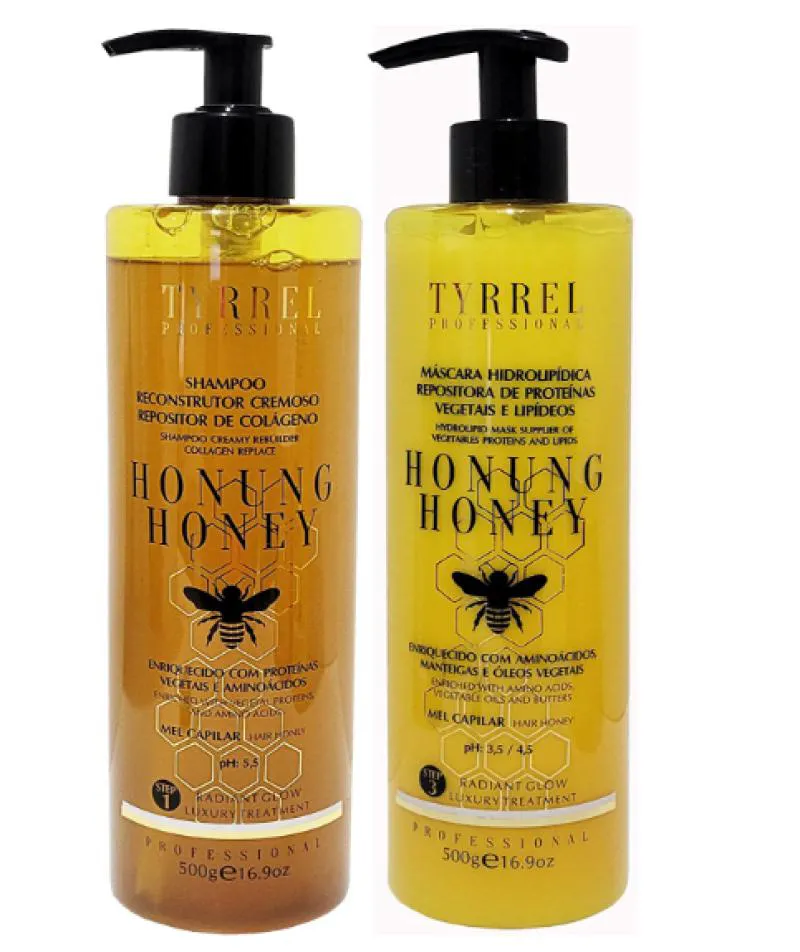 KIT HONUNG HONEY RECONSTRUTOR MEL CAPILAR TYRREL