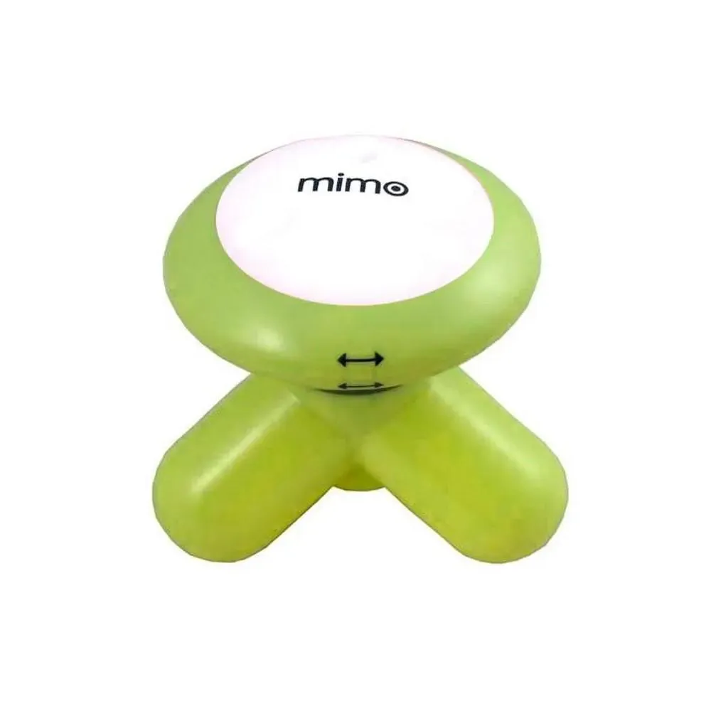 MINI MASSAGEADOR PORTÁTIL ELETRÔNICO PESSOAL USB PILHA Branco