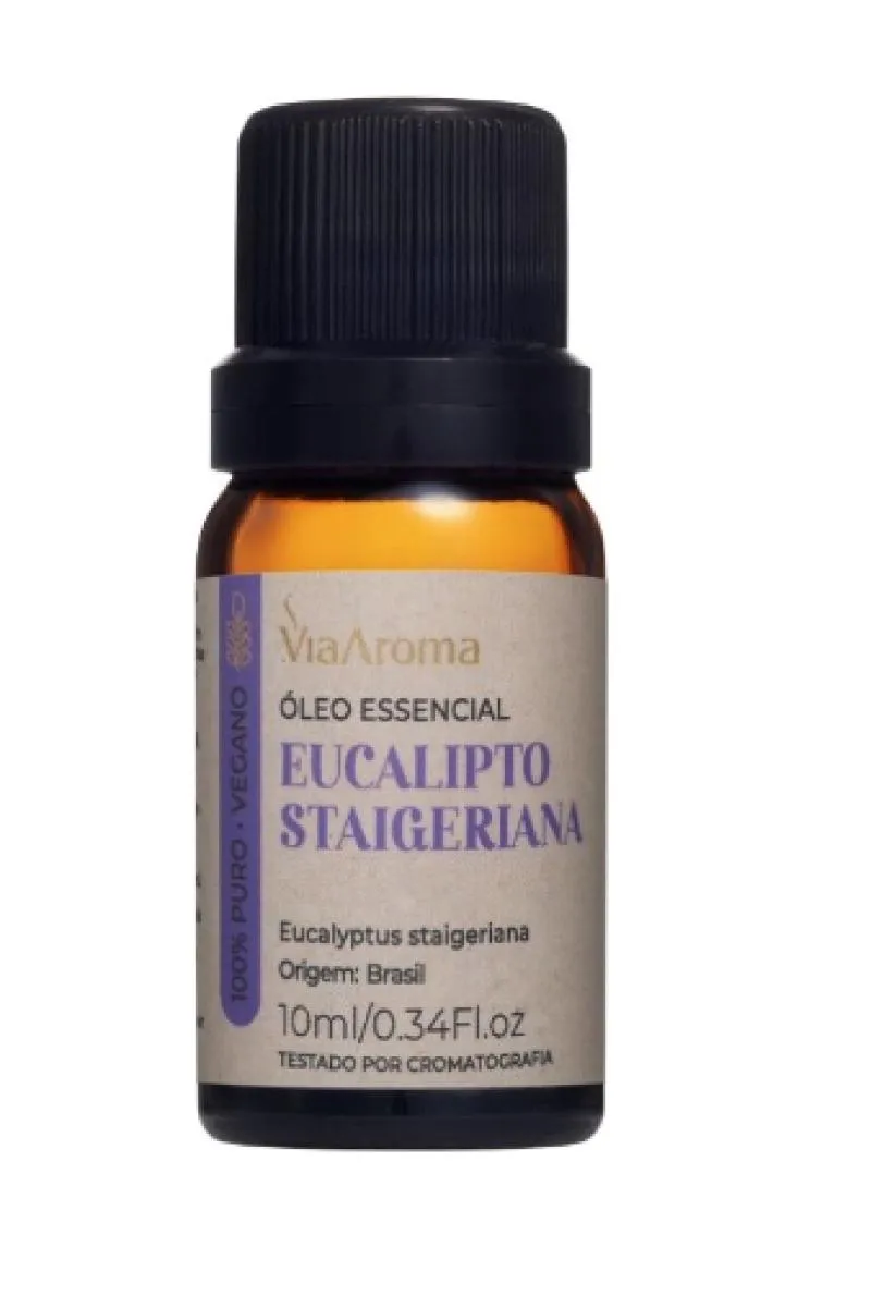 ÓLEO ESSENCIAL EUCALIPTO STAIGERIANA VIA AROMA - 10ML